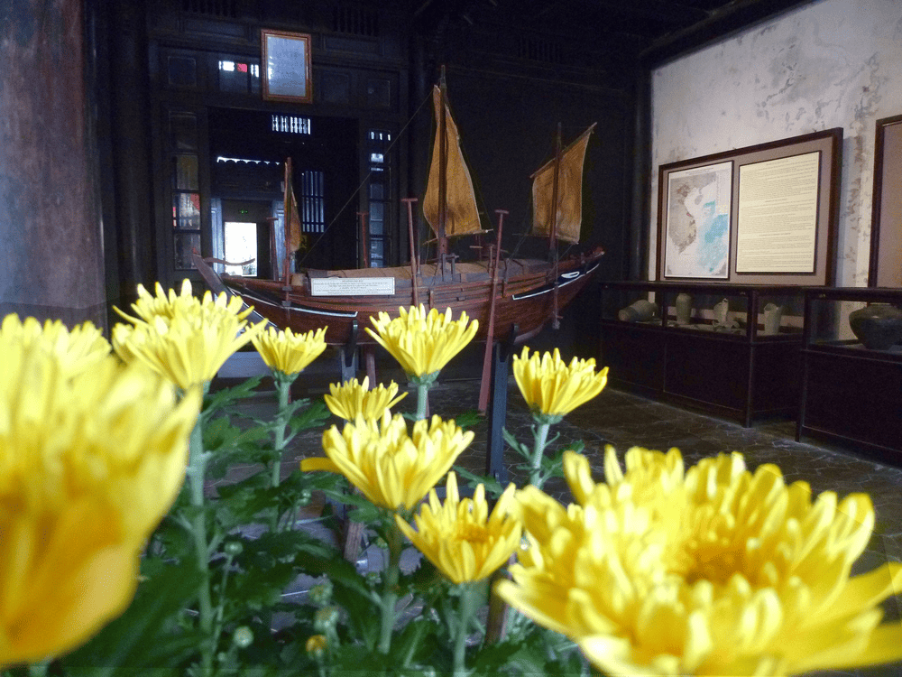 Model of a trading vessel at the Museum of Trade Ceramics (Source: Bảo T&agrave;ng Hội An)